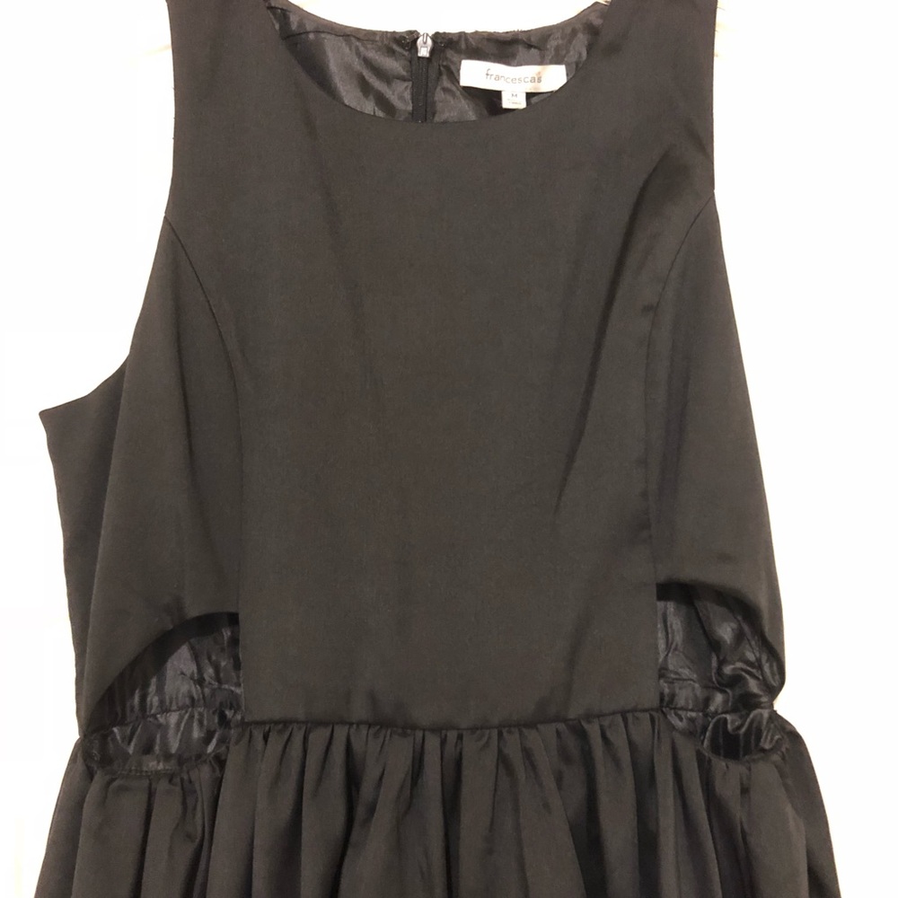 NWT Francesca's black high-low dress - Picture 4 of 7